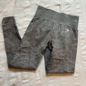 gymshark grey leggings, size small